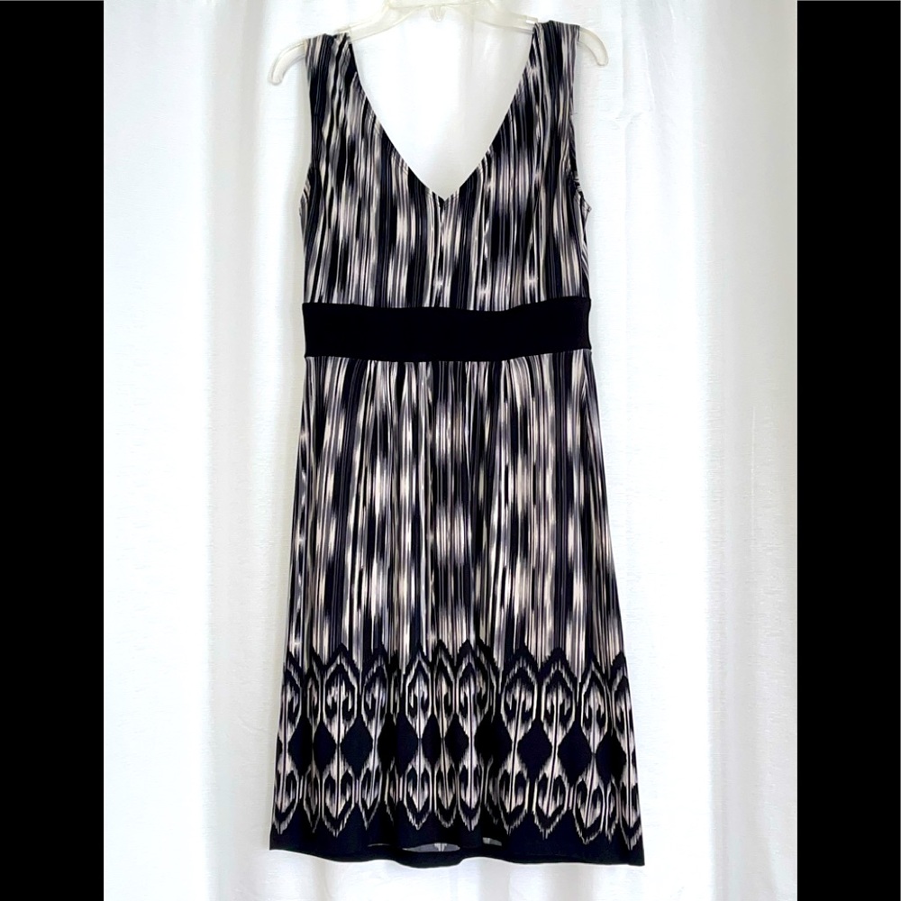 Dress Barn Size 4 Black & White Sun Dress!